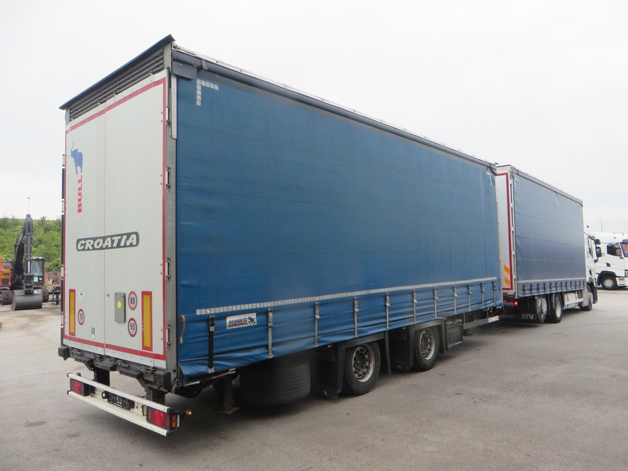 Renault T480 SC 6x2 Tandem jumbo 116m3 - Curtainsider truck: picture 3 Renault T480 SC 6x2 Tandem jumbo 116m3 - Curtainsider truck: picture 3