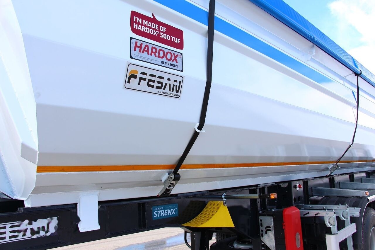 New Tipper semi-trailer Fesan NEW HARDOX TIPPER SEMI-TRAILER FOUR AXLES FE-HAV-04: picture 10