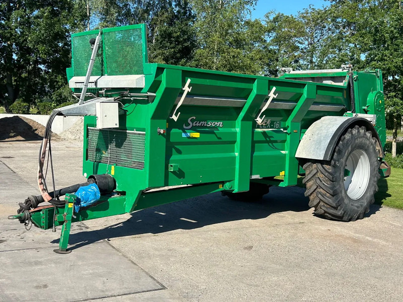 Diversen Samson Flex 16 Mestwagen Breedstrooier Compost Weegerij - Manure spreader: picture 5 Diversen Samson Flex 16 Mestwagen Breedstrooier Compost Weegerij - Manure spreader: picture 5