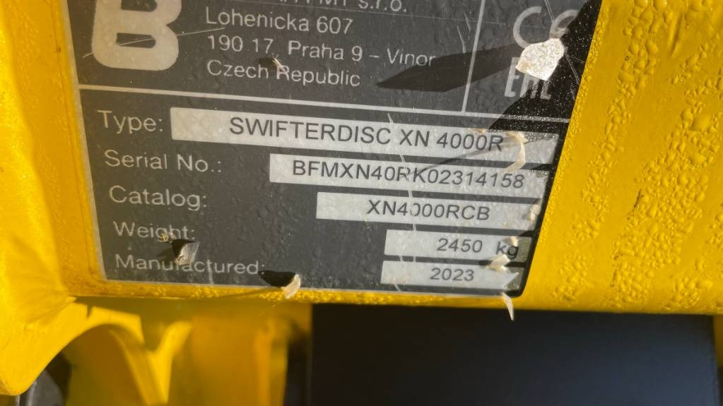 Bednar SWIFTERDISC XN 4000 R - Disc harrow: picture 2 Bednar SWIFTERDISC XN 4000 R - Disc harrow: picture 2