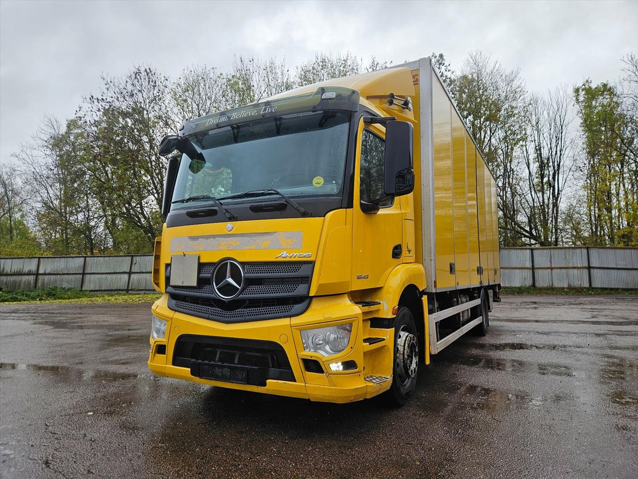 Distributionsbil Mercedes-Benz Antos 1843 -2014 | Zepro | Reparationsobjekt - Box truck: picture 1 Distributionsbil Mercedes-Benz Antos 1843 -2014 | Zepro | Reparationsobjekt - Box truck: picture 1