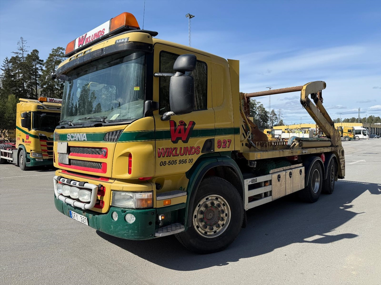 Liftdumper Scania P360 LB 6X2*4 HSA -2010 - Skip loader truck: picture 1 Liftdumper Scania P360 LB 6X2*4 HSA -2010 - Skip loader truck: picture 1
