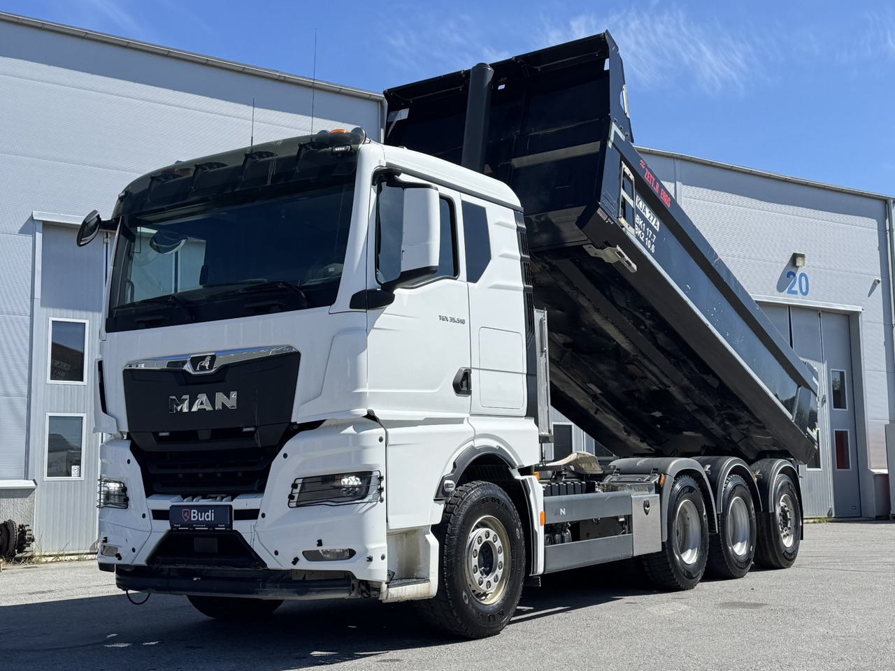 Schaktbil MAN TGX 35.510 8X4-4 BL CH -2022 | Parabel luft | Tridem - Tipper: picture 1 Schaktbil MAN TGX 35.510 8X4-4 BL CH -2022 | Parabel luft | Tridem - Tipper: picture 1