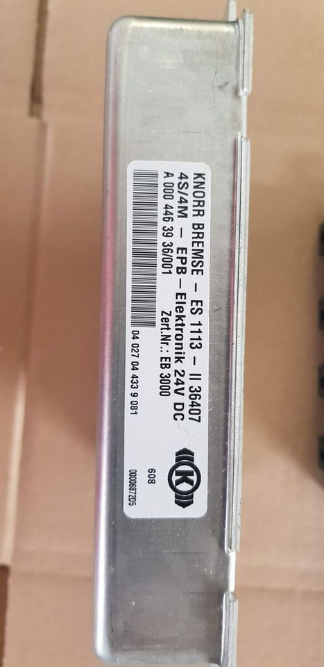 Knorr-Bremse Mercedes-Benz ATEGO - ECU for Truck: picture 3 Knorr-Bremse Mercedes-Benz ATEGO - ECU for Truck: picture 3