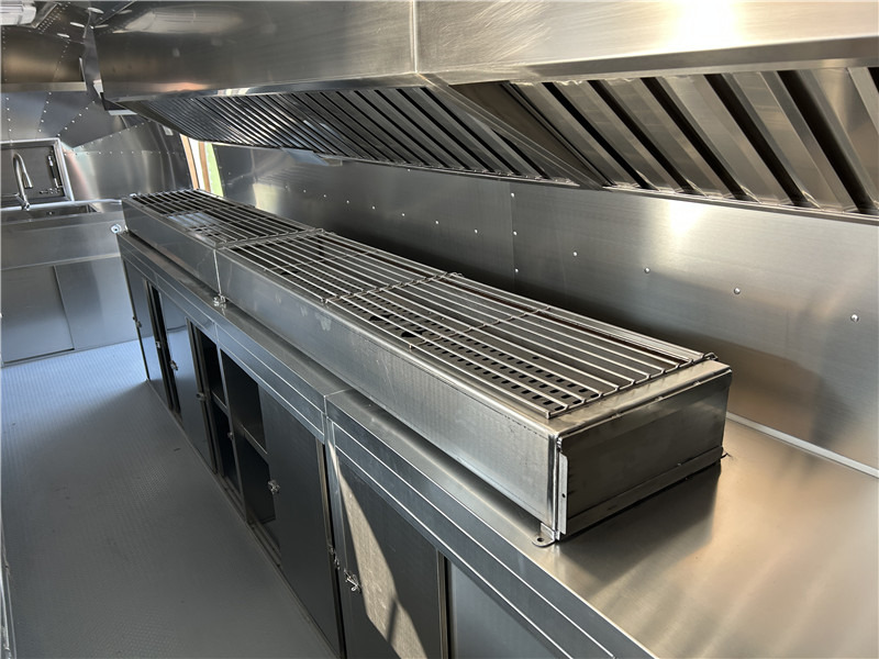 Vending trailer for transportation of meat Mobile Grill Catering Middle Eastern Food Truck & Trailer: picture 13