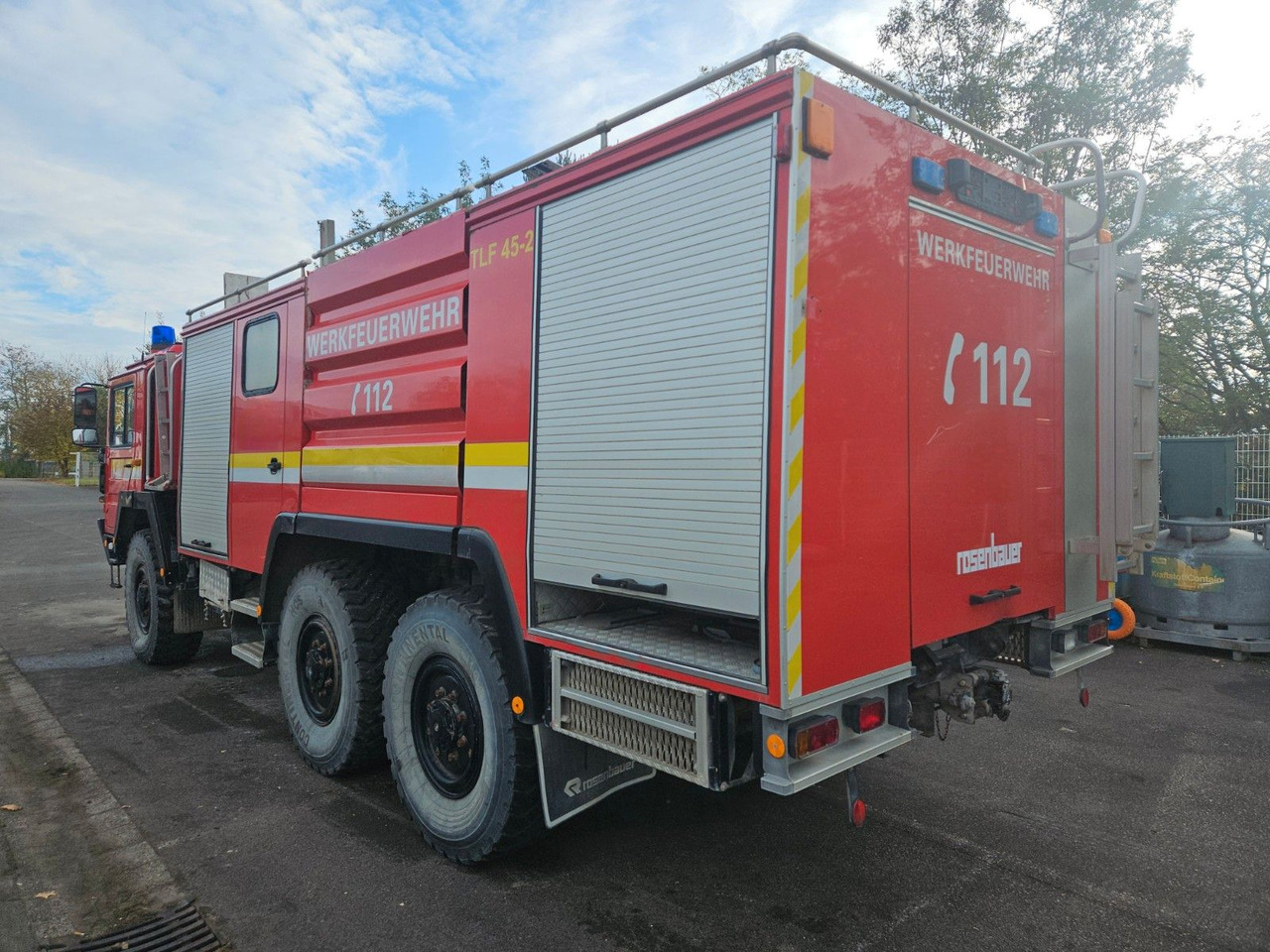 MAN KAT 6x6 Tanklöschfahrzeug - Tank truck: picture 4 MAN KAT 6x6 Tanklöschfahrzeug - Tank truck: picture 4