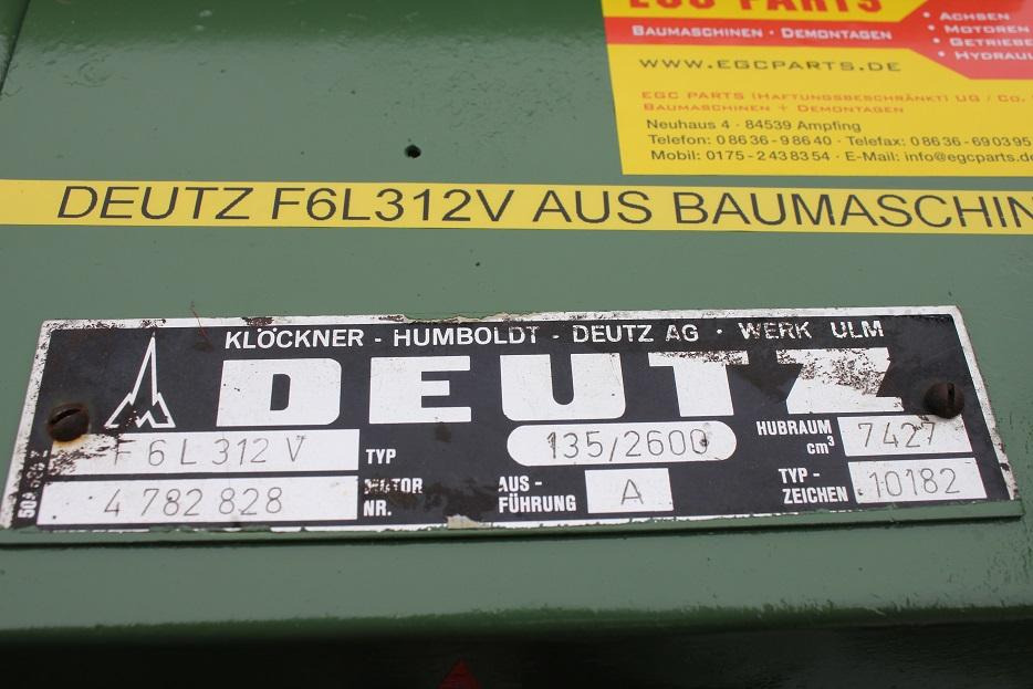 Deutz F6L312V - Engine for Construction machinery: picture 3 Deutz F6L312V - Engine for Construction machinery: picture 3