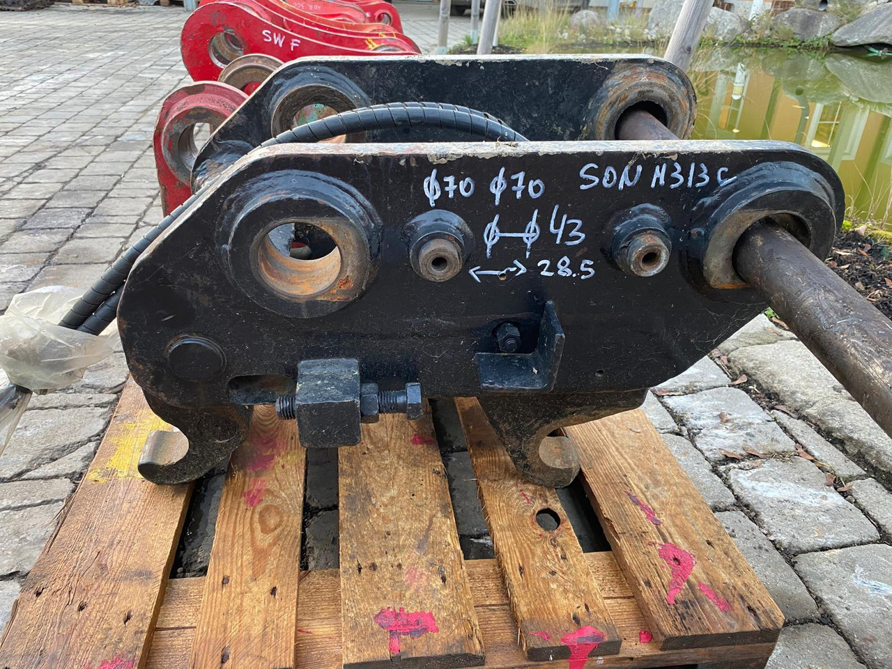 Lehnhoff CAT 313, Rädlinger - Quick coupler: picture 5 Lehnhoff CAT 313, Rädlinger - Quick coupler: picture 5