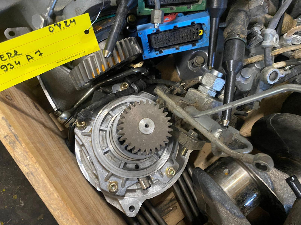 Engine and parts for Construction machinery Liebherr D934S A7: picture 6