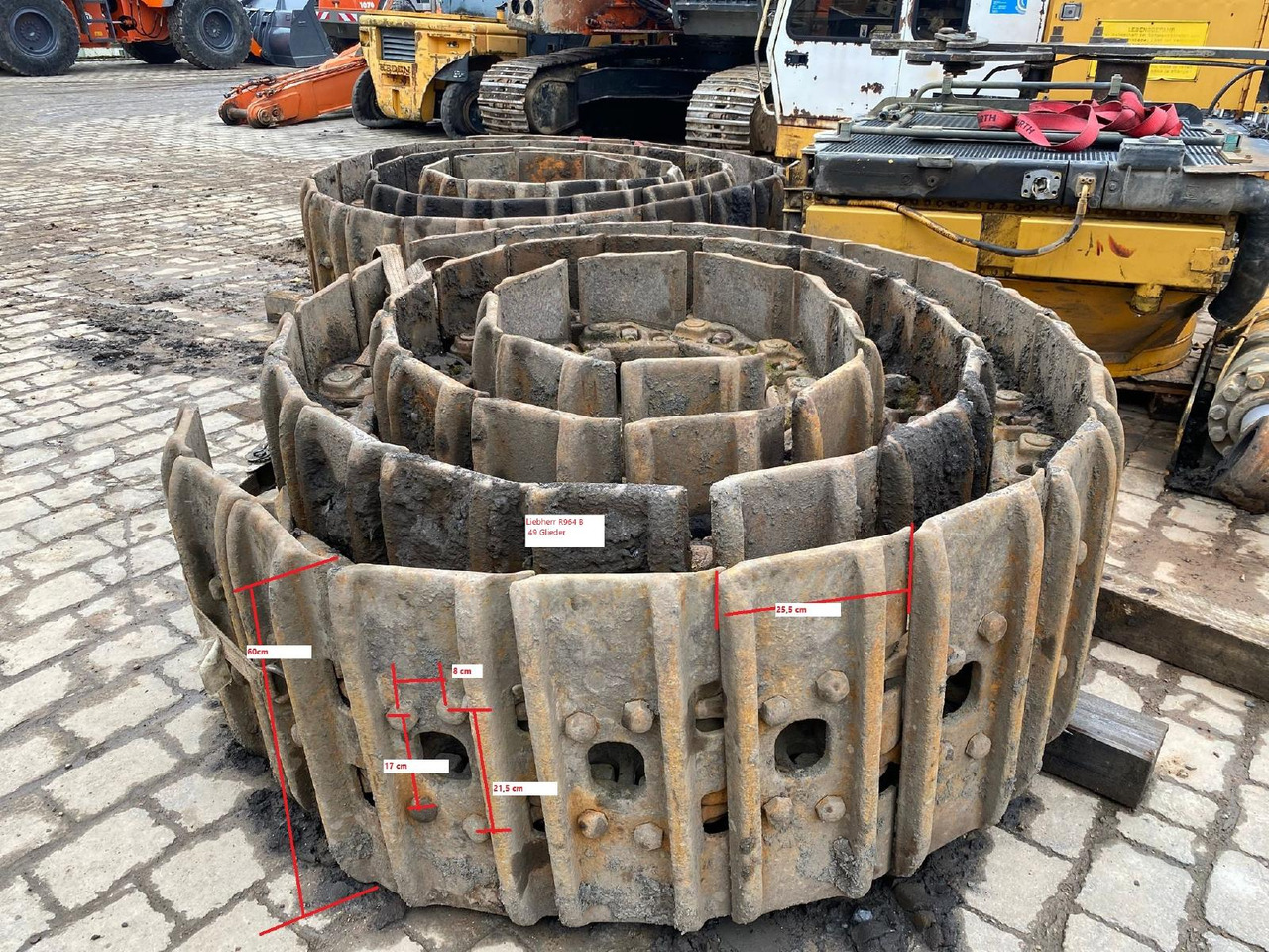 Liebherr R 964 B LIT - Track for Construction machinery: picture 2 Liebherr R 964 B LIT - Track for Construction machinery: picture 2