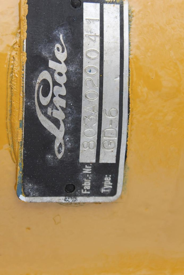 Swing motor for Construction machinery Zeppelin Linde GD 6 aus ZM 19: picture 6