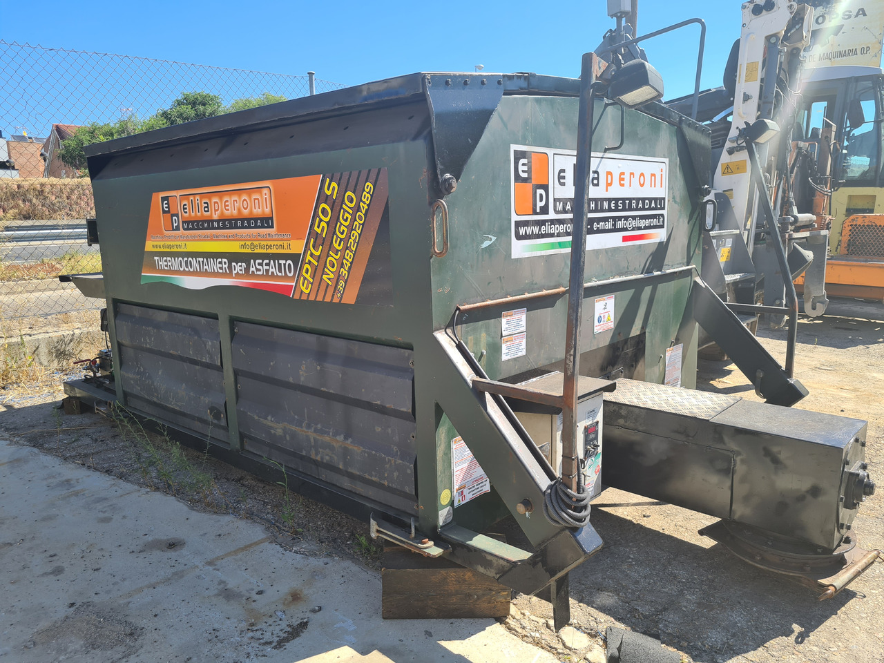 Contenedor de asfalto caliente Elia Peroni ATC 50 - Asphalt machine: picture 1 Contenedor de asfalto caliente Elia Peroni ATC 50 - Asphalt machine: picture 1