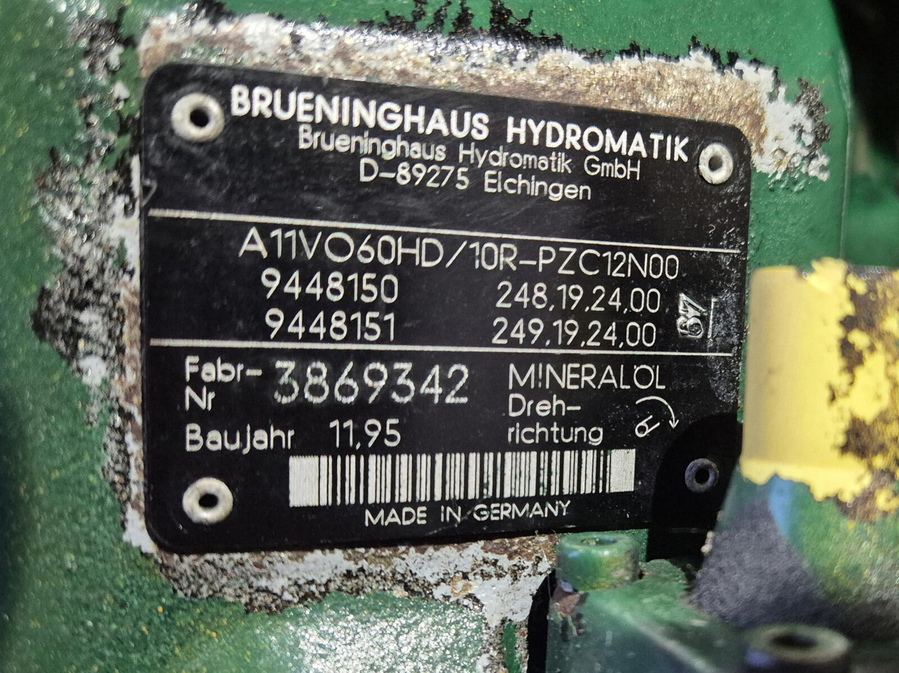FAUN Faun ATF 30-2 Brueninghaus hydromatik pump - Hydraulic pump for Mobile crane: picture 5 FAUN Faun ATF 30-2 Brueninghaus hydromatik pump - Hydraulic pump for Mobile crane: picture 5