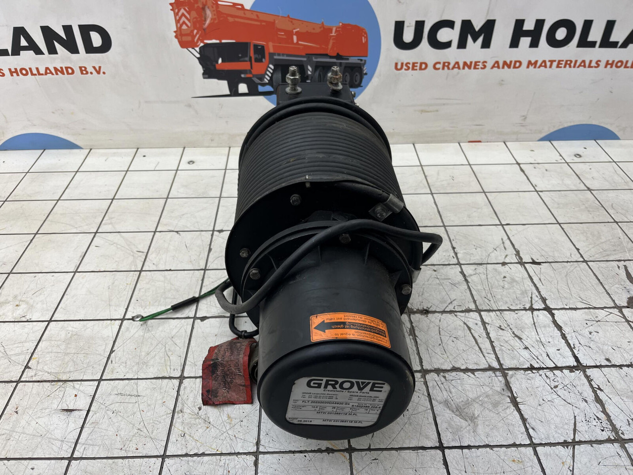 Grove GMK 5100 cable drum telescoop cylinder - Winch for Mobile crane: picture 1 Grove GMK 5100 cable drum telescoop cylinder - Winch for Mobile crane: picture 1