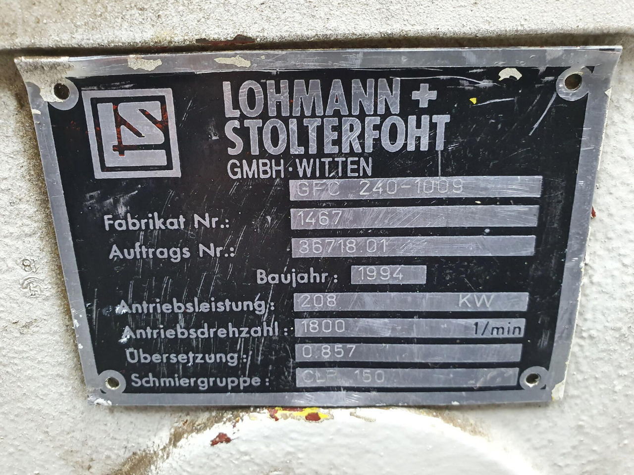 Krupp KMK 6180/6200 distribution box - Transmission for Mobile crane: picture 5 Krupp KMK 6180/6200 distribution box - Transmission for Mobile crane: picture 5
