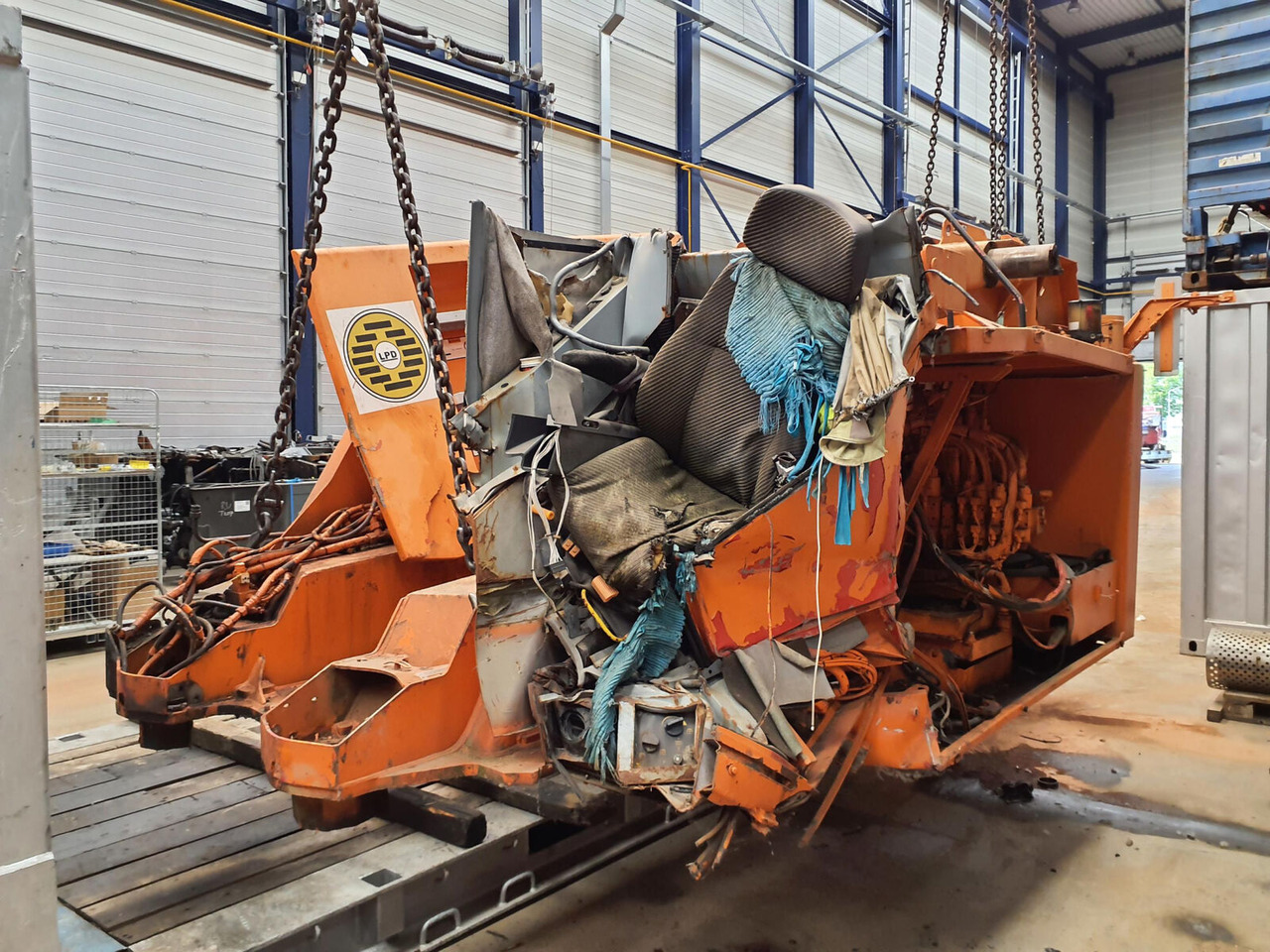 Liebherr LTM 1200/1 Upper frame - Frame/ Chassis for Mobile crane: picture 1 Liebherr LTM 1200/1 Upper frame - Frame/ Chassis for Mobile crane: picture 1