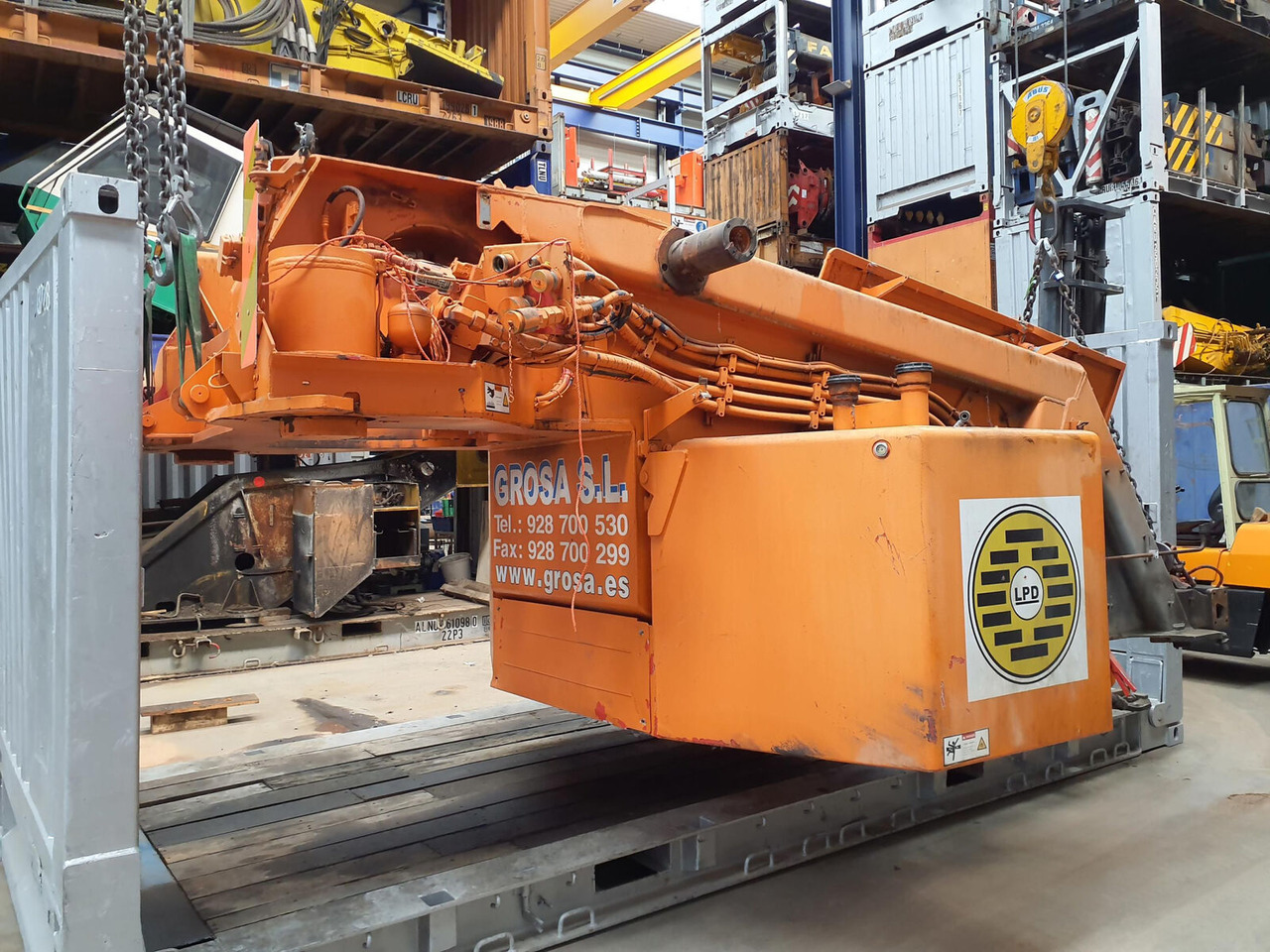 Liebherr LTM 1200/1 Upper frame - Frame/ Chassis for Mobile crane: picture 4 Liebherr LTM 1200/1 Upper frame - Frame/ Chassis for Mobile crane: picture 4