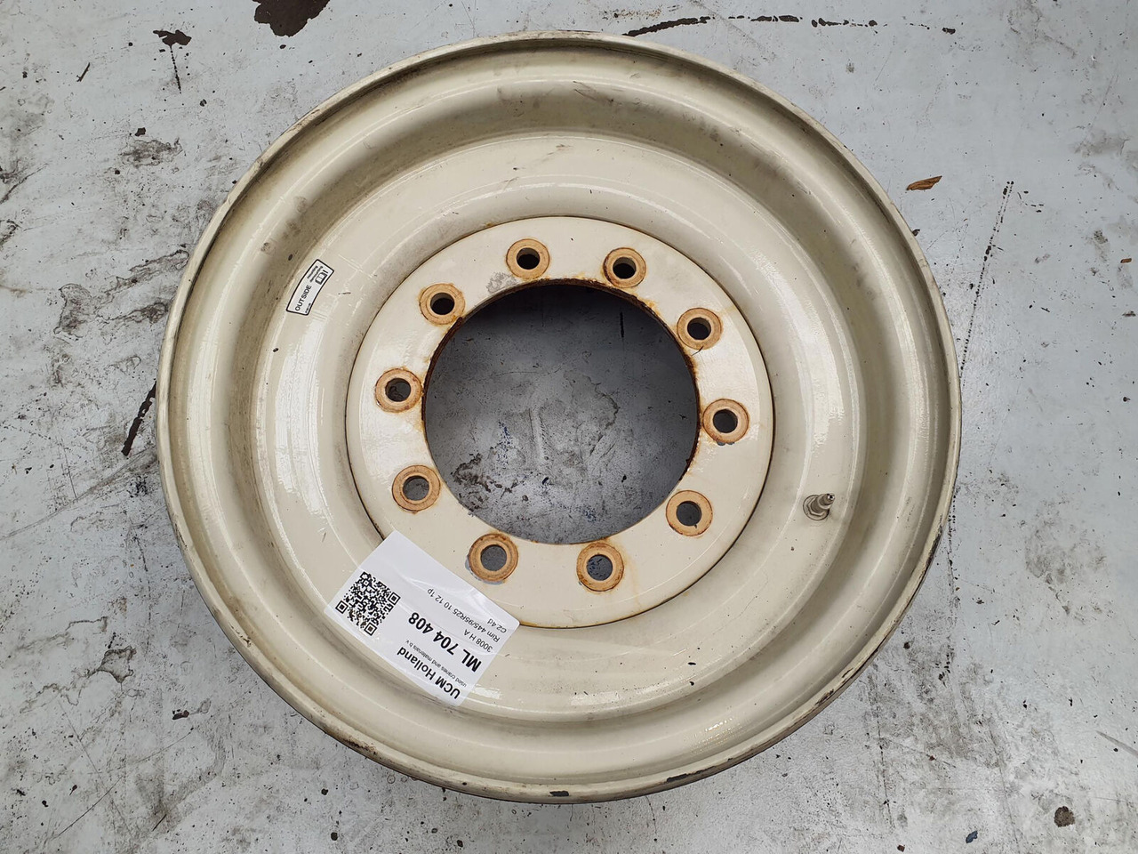 Liebherr Rim 445/95R25 10 12 1p - Rim for Crane: picture 2 Liebherr Rim 445/95R25 10 12 1p - Rim for Crane: picture 2