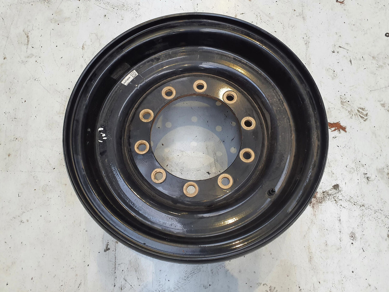 Liebherr Rim 445/95R25 10 12 1p - Rim for Crane: picture 2 Liebherr Rim 445/95R25 10 12 1p - Rim for Crane: picture 2