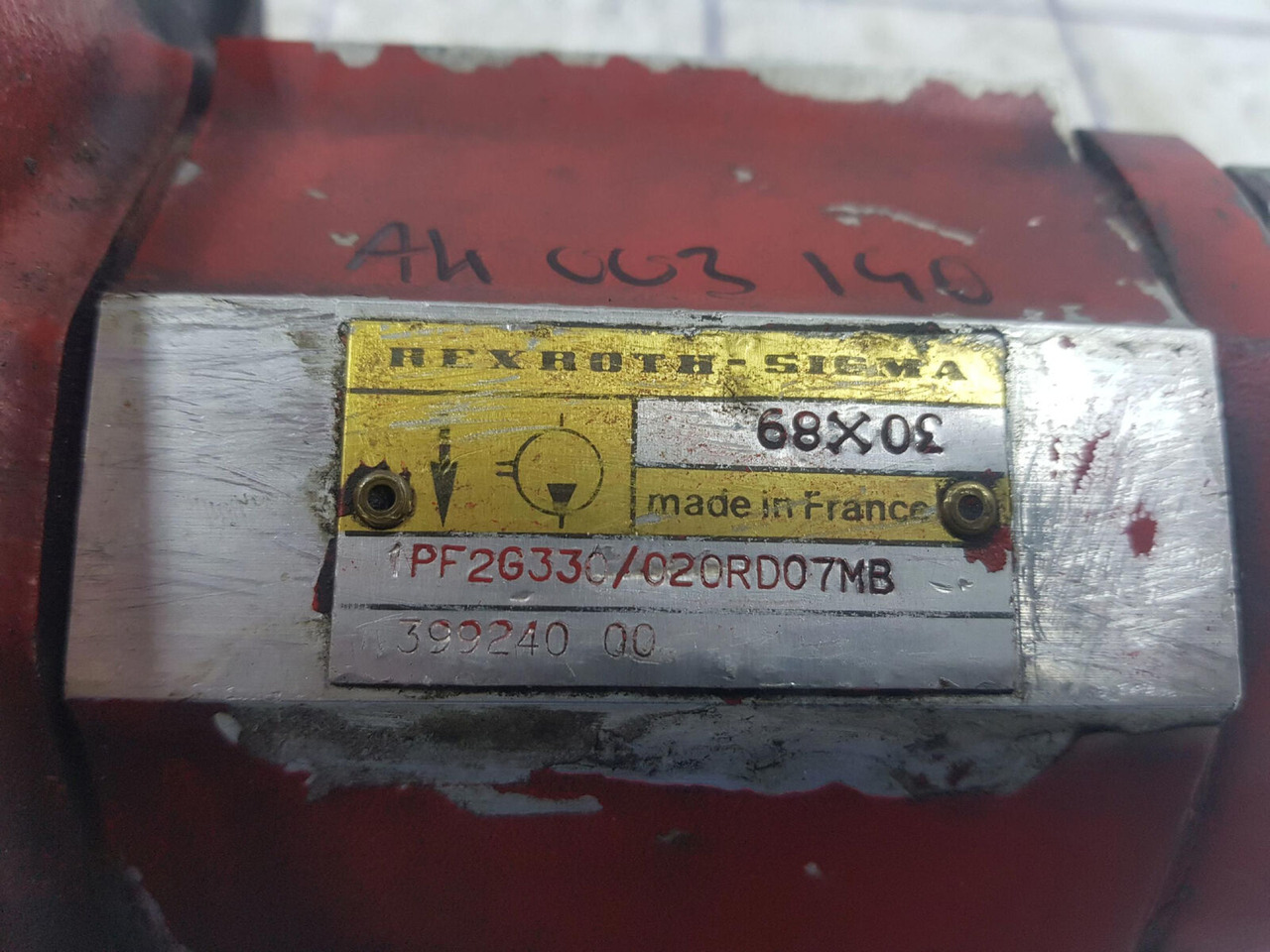 Rexroth Rexroth sigma Gear pump - Hydraulic pump for Crane: picture 5 Rexroth Rexroth sigma Gear pump - Hydraulic pump for Crane: picture 5