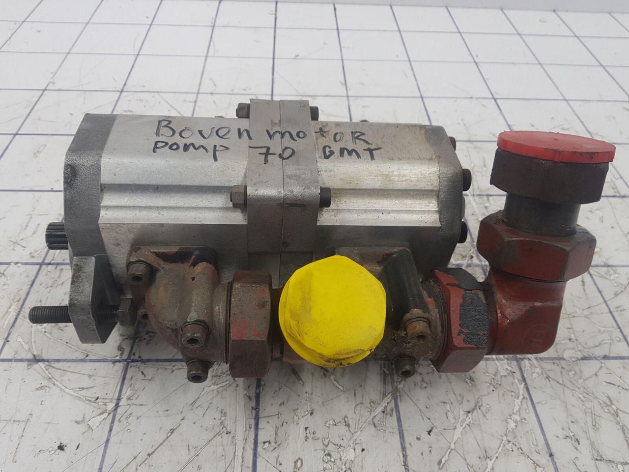 Sauer-Danfoss 70 GMT dual gear pump - Hydraulic pump for Mobile crane: picture 4 Sauer-Danfoss 70 GMT dual gear pump - Hydraulic pump for Mobile crane: picture 4