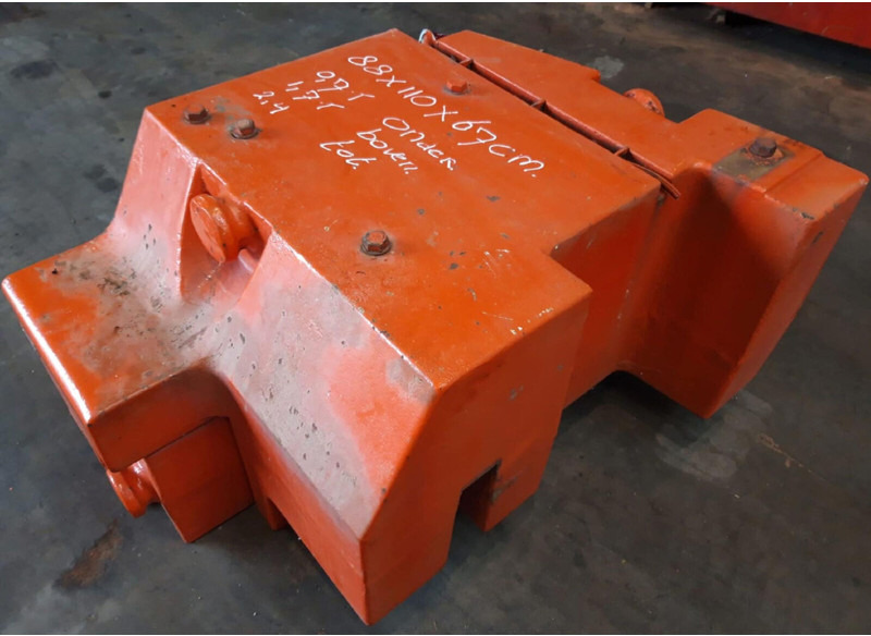 Terex AC 205 counterweight 2,4 ton right side (0.7/1.7 t) - Counterweight for Construction machinery: picture 3 Terex AC 205 counterweight 2,4 ton right side (0.7/1.7 t) - Counterweight for Construction machinery: picture 3