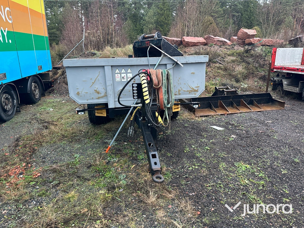 Dumpervagn - Multicargo, MC 9000 - Tipper trailer: picture 3 Dumpervagn - Multicargo, MC 9000 - Tipper trailer: picture 3