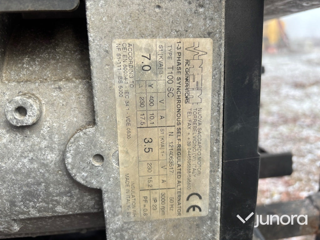 Generator set Elverk - Pramac S 8000: picture 14 Generator set Elverk - Pramac S 8000: picture 14