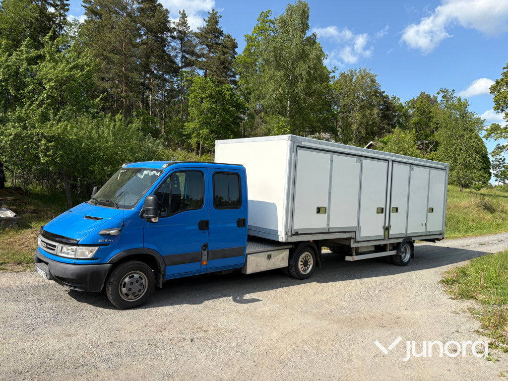Iveco Daily lastbil inkl. trailer - Mini artic tractor unit, Combi van: picture 1 Iveco Daily lastbil inkl. trailer - Mini artic tractor unit, Combi van: picture 1