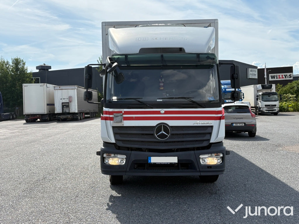 Lastbil Mercedes Atego 1223 - Box truck: picture 2 Lastbil Mercedes Atego 1223 - Box truck: picture 2