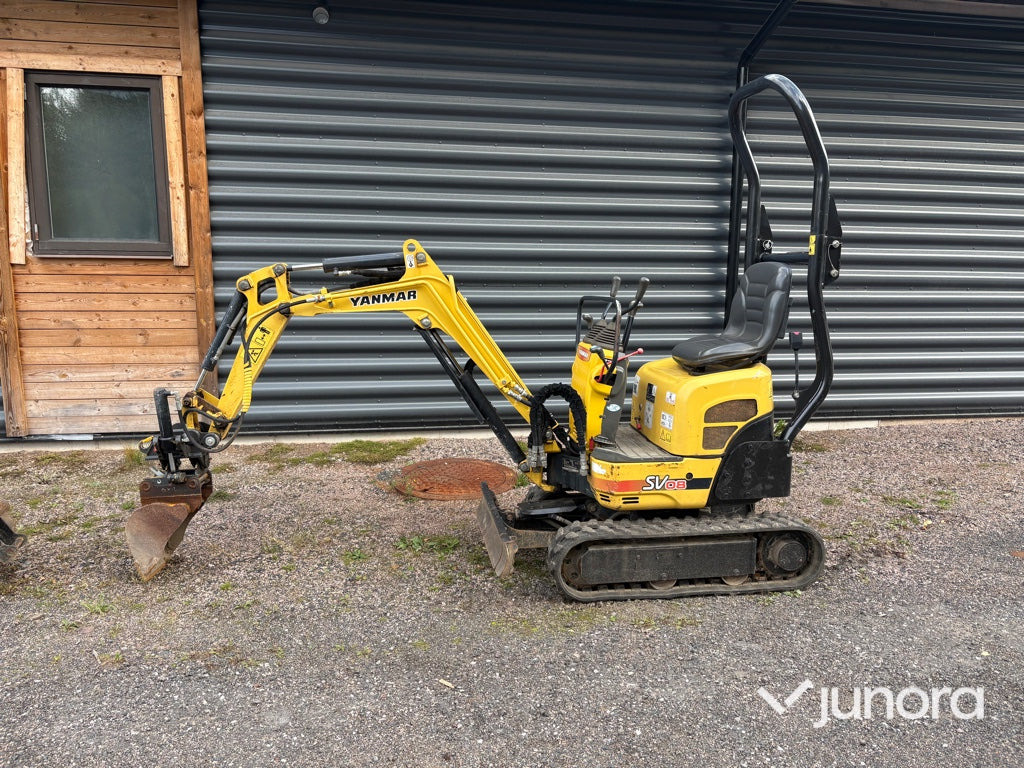 Minigrävare Yanmar sv 08 - Mini excavator: picture 3 Minigrävare Yanmar sv 08 - Mini excavator: picture 3