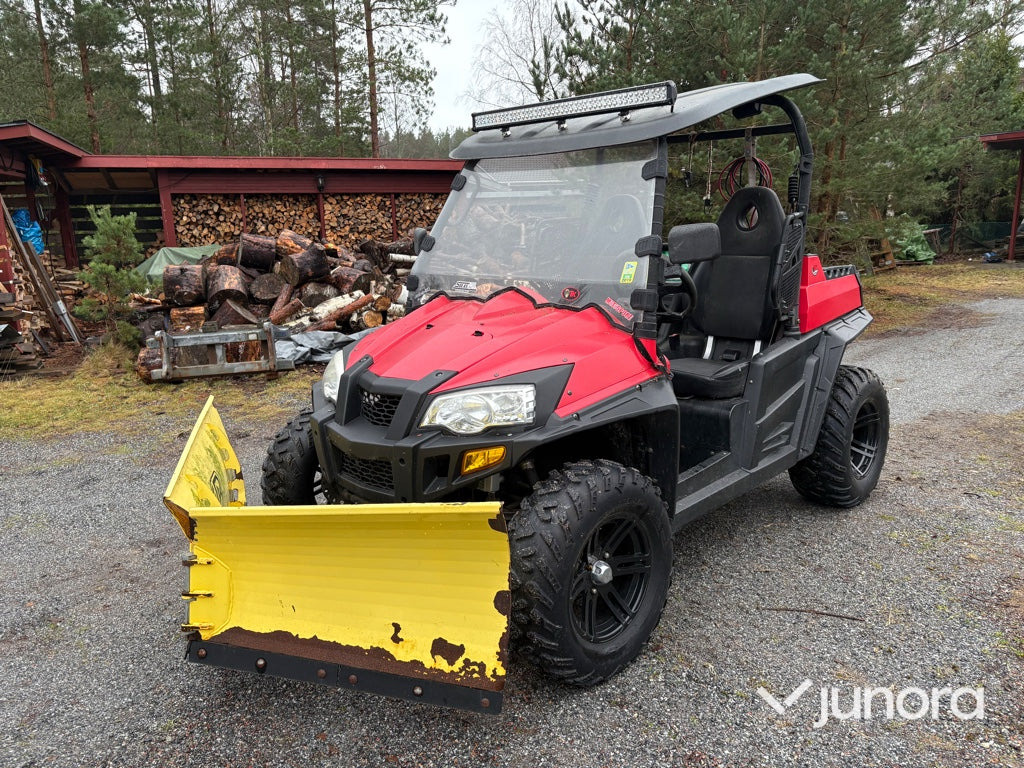 Motorcykel - Hisun 800 UTV, med vikplog - Side-by-side/ ATV: picture 1 Motorcykel - Hisun 800 UTV, med vikplog - Side-by-side/ ATV: picture 1