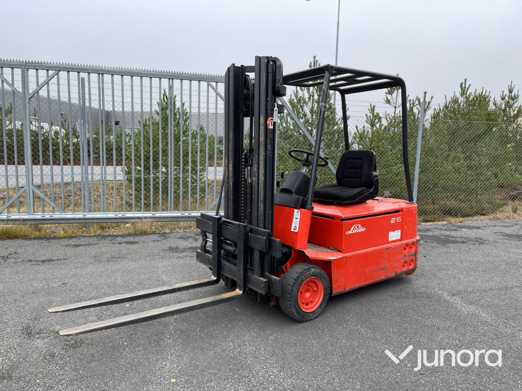 Motviktstruck - Linde E16 - Electric forklift: picture 1 Motviktstruck - Linde E16 - Electric forklift: picture 1