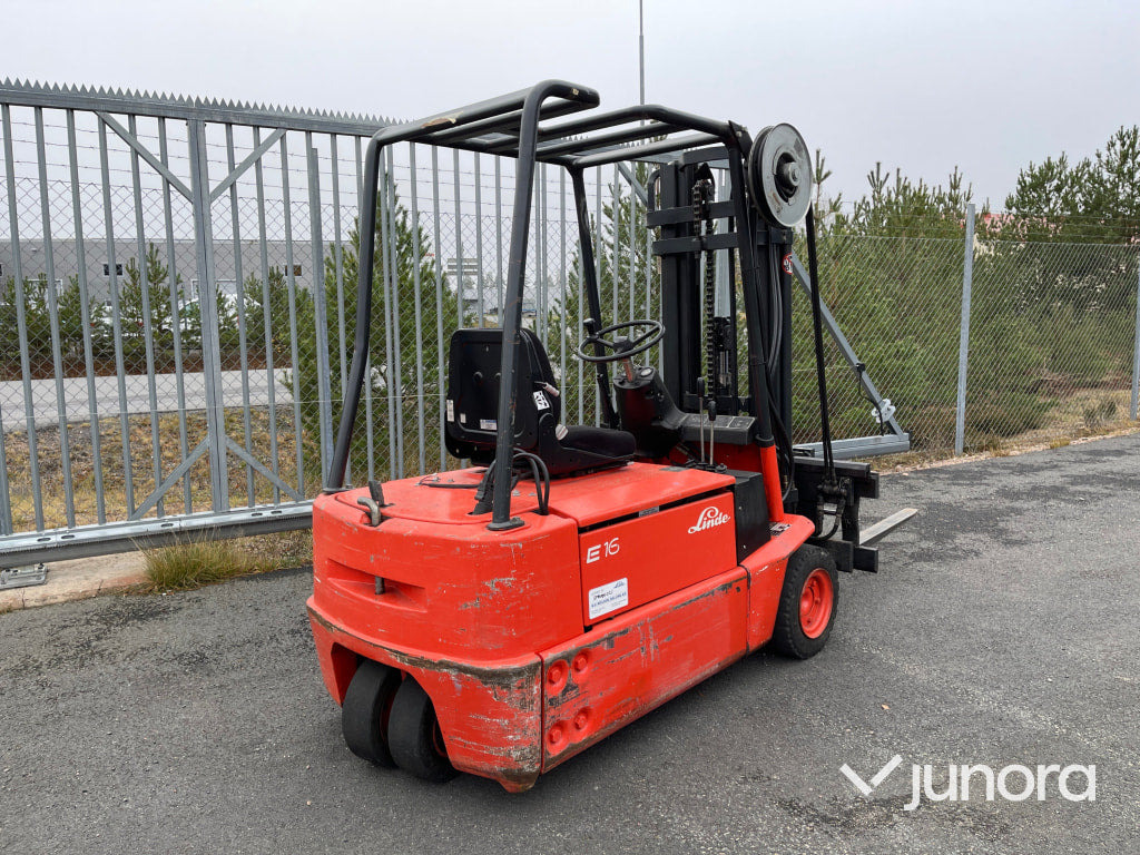 Motviktstruck - Linde E16 - Electric forklift: picture 5 Motviktstruck - Linde E16 - Electric forklift: picture 5