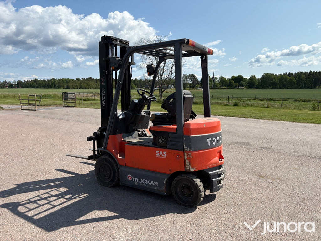 TOYOTA EL TRUCK - Electric forklift: picture 3 TOYOTA EL TRUCK - Electric forklift: picture 3