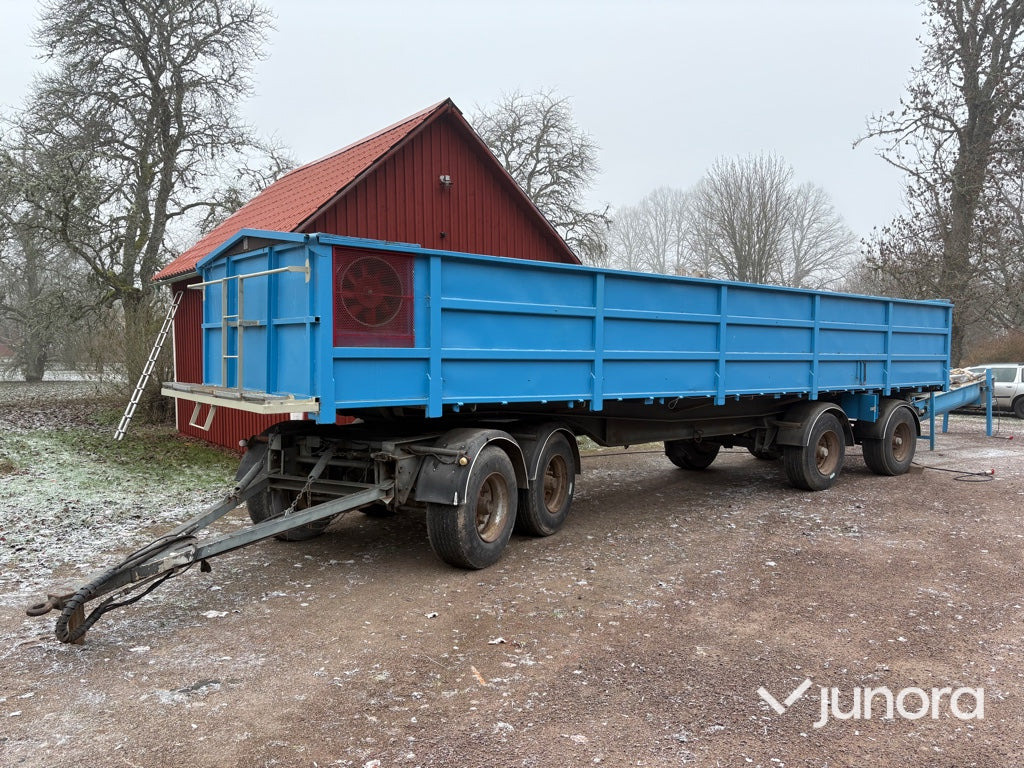 Torkvagn/Spannmålsvagn med tipp - 25 kubik - Tipper trailer: picture 1 Torkvagn/Spannmålsvagn med tipp - 25 kubik - Tipper trailer: picture 1