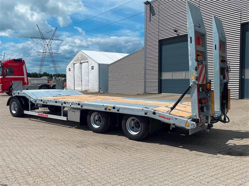Hangler 3-aks, Hydraulisk ramper, Galvaniseret. - Low loader trailer: picture 3 Hangler 3-aks, Hydraulisk ramper, Galvaniseret. - Low loader trailer: picture 3