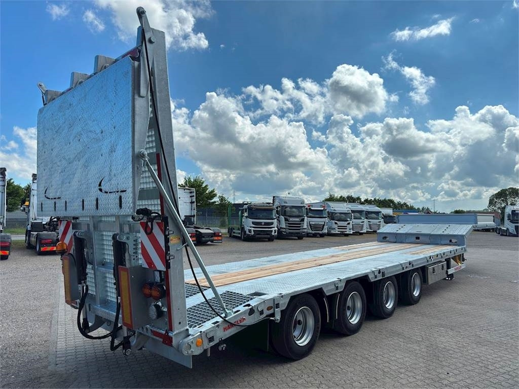 Hangler 4-aks 2-delt heldækkende rampe - Low loader semi-trailer: picture 5 Hangler 4-aks 2-delt heldækkende rampe - Low loader semi-trailer: picture 5