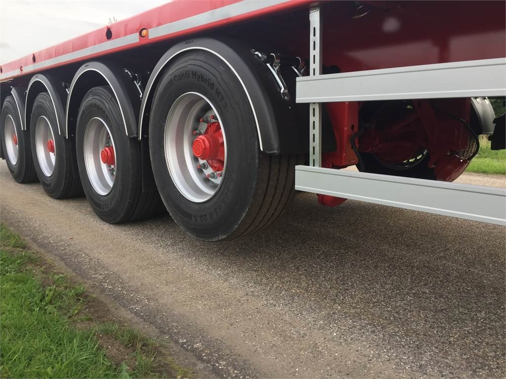 Hangler SVS 480 RH 200 4 akslet sværlast ligeud trailer - Dropside/ Flatbed semi-trailer: picture 3 Hangler SVS 480 RH 200 4 akslet sværlast ligeud trailer - Dropside/ Flatbed semi-trailer: picture 3