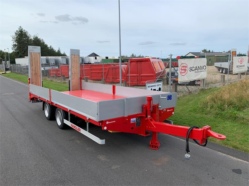 Hangler TPS-H 140 2 akslet kærre med ramper - Low loader trailer: picture 2 Hangler TPS-H 140 2 akslet kærre med ramper - Low loader trailer: picture 2