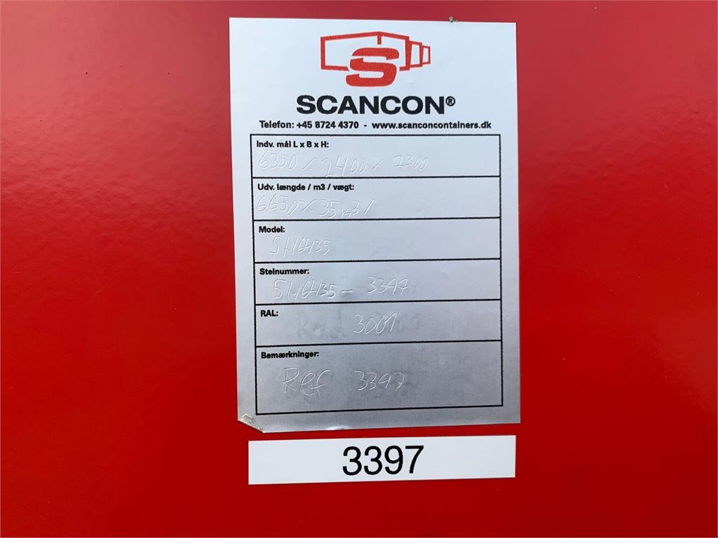 Flatbed body Scancon SH6435 35m3 6400 mm: picture 13 Flatbed body Scancon SH6435 35m3 6400 mm: picture 13