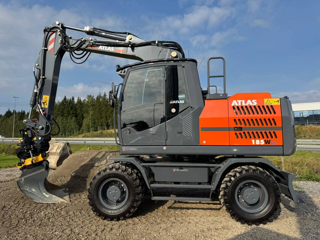 Atlas 185 W UUSI, TULE KOEAJOLLE! - Wheel excavator: picture 1 Atlas 185 W UUSI, TULE KOEAJOLLE! - Wheel excavator: picture 1