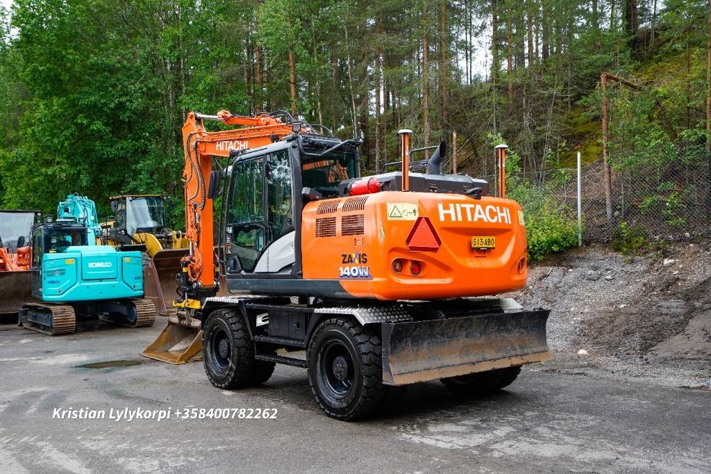 Hitachi ZX140W-6 3D PYÖRÄOHJAUS KAHVOISTA - Crawler excavator: picture 2 Hitachi ZX140W-6 3D PYÖRÄOHJAUS KAHVOISTA - Crawler excavator: picture 2