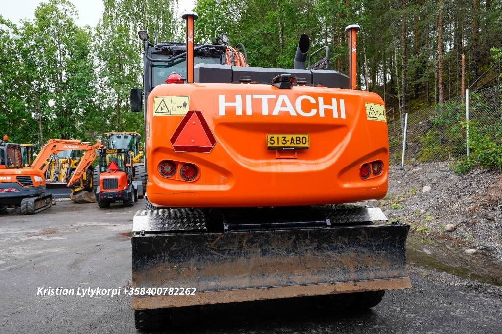 Hitachi ZX140W-6 3D PYÖRÄOHJAUS KAHVOISTA - Crawler excavator: picture 3 Hitachi ZX140W-6 3D PYÖRÄOHJAUS KAHVOISTA - Crawler excavator: picture 3