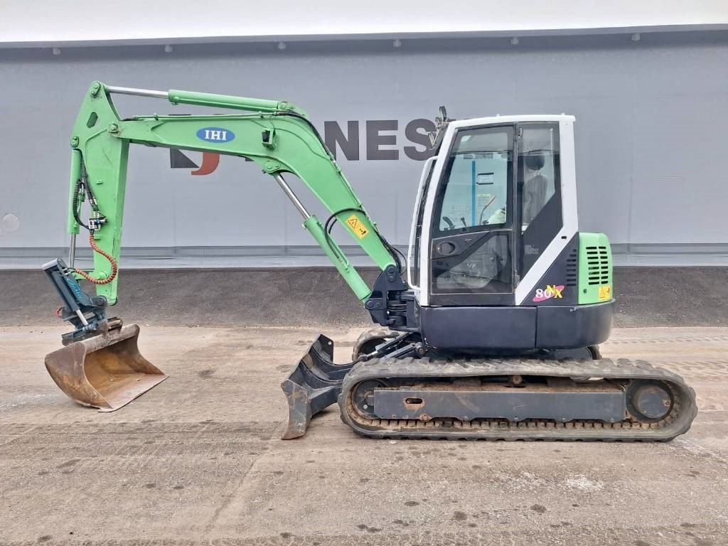 IHI MYYTY! SOLD! 80NX KALLISTAJALLA - Mini excavator: picture 1 IHI MYYTY! SOLD! 80NX KALLISTAJALLA - Mini excavator: picture 1
