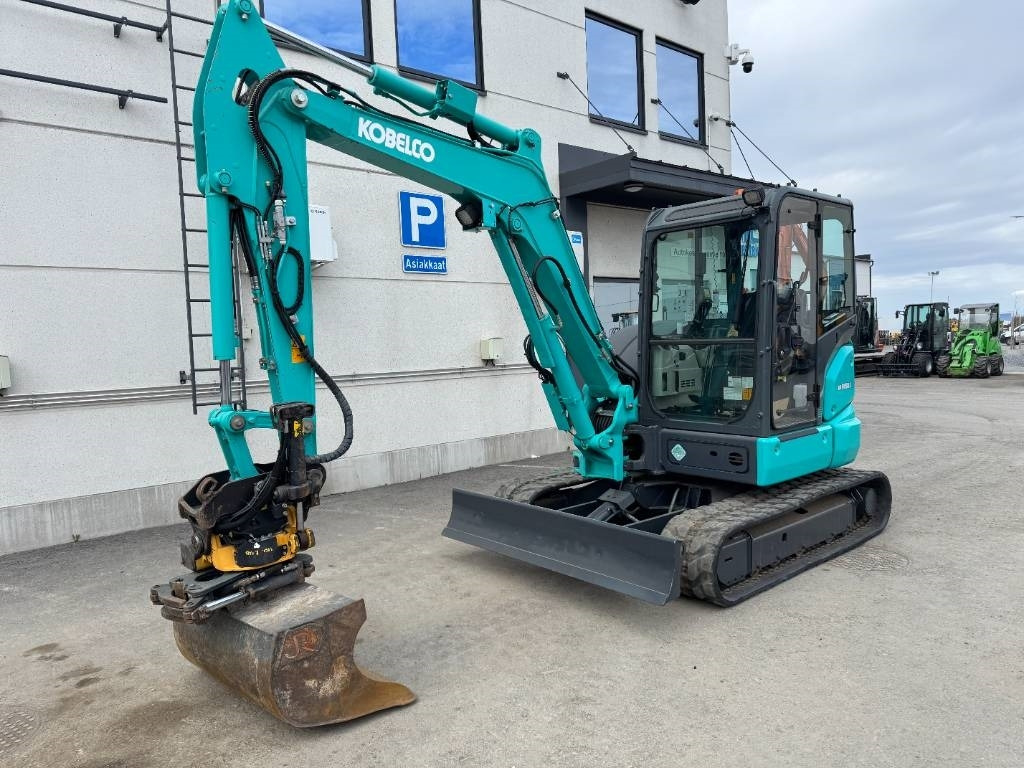 Kobelco SK45SRX-6 Pyörittäjä pihdeillä - Mini excavator: picture 2 Kobelco SK45SRX-6 Pyörittäjä pihdeillä - Mini excavator: picture 2