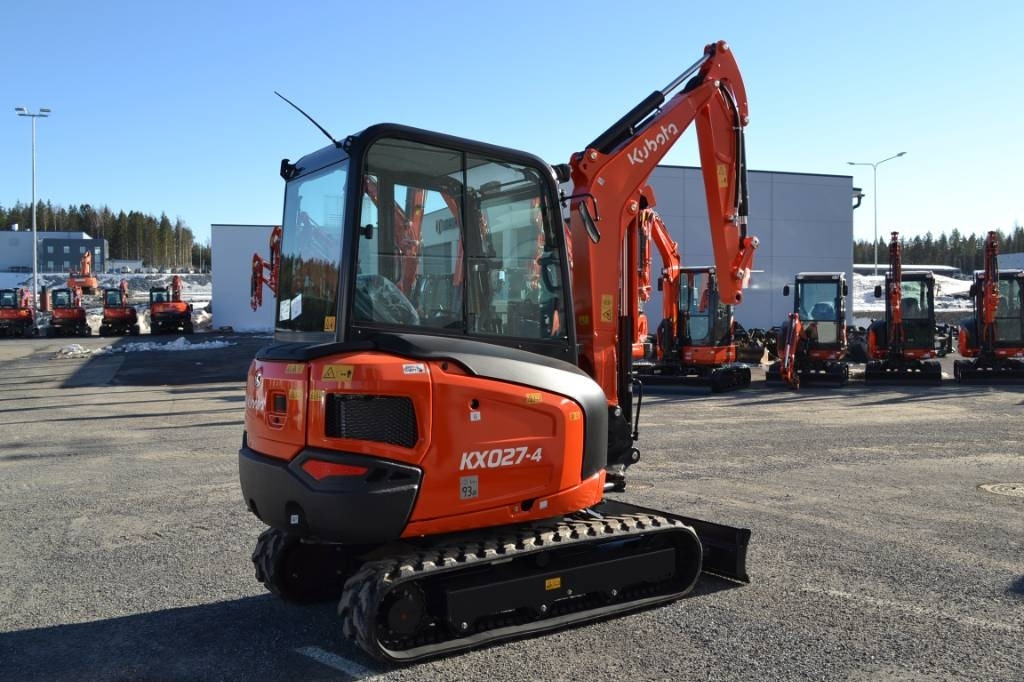 Kubota KX027-4 UUSI, TAKUU 24KK  - Mini excavator: picture 4 Kubota KX027-4 UUSI, TAKUU 24KK  - Mini excavator: picture 4