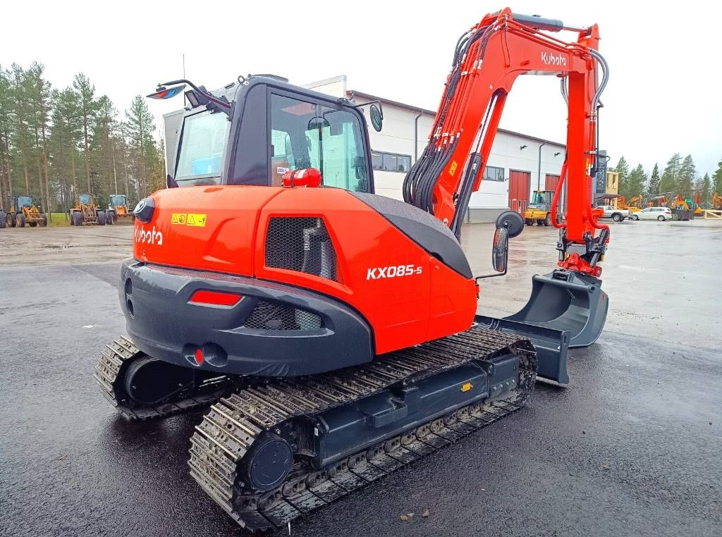 Kubota KX085-5 -UUTUUS- KMÄKI/PIRKKALA/TUUSULA  - Mini excavator: picture 5 Kubota KX085-5 -UUTUUS- KMÄKI/PIRKKALA/TUUSULA  - Mini excavator: picture 5