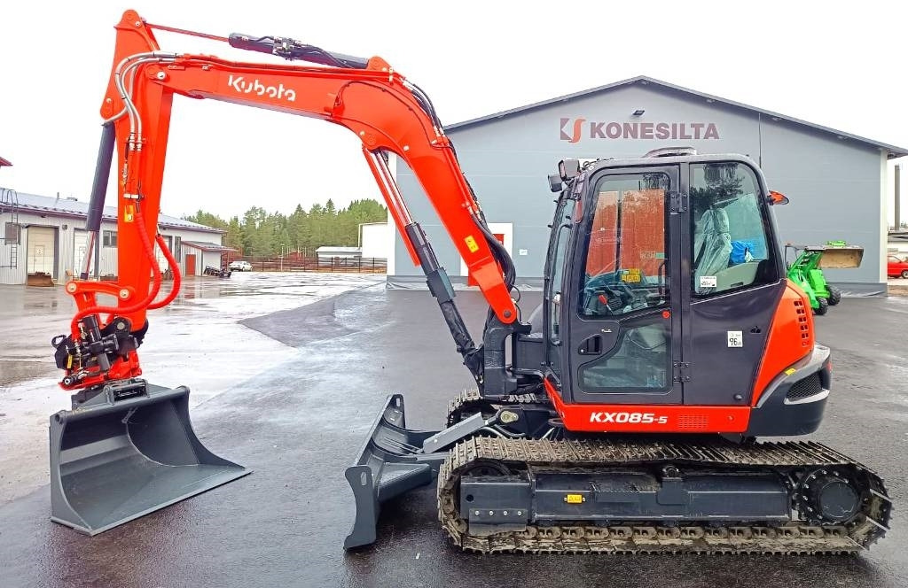 Kubota KX085-5 -UUTUUS- KMÄKI/PIRKKALA/TUUSULA  - Mini excavator: picture 1 Kubota KX085-5 -UUTUUS- KMÄKI/PIRKKALA/TUUSULA  - Mini excavator: picture 1
