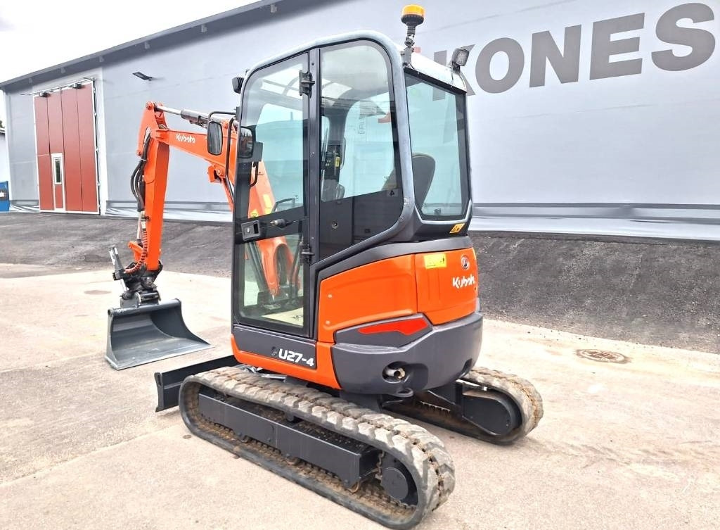Kubota U27-4 KALLISTAJALLA, HUOLLETTU  - Mini excavator: picture 2 Kubota U27-4 KALLISTAJALLA, HUOLLETTU  - Mini excavator: picture 2